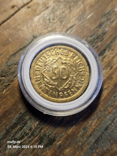 50 Rentenpfennig Deutsches Reich