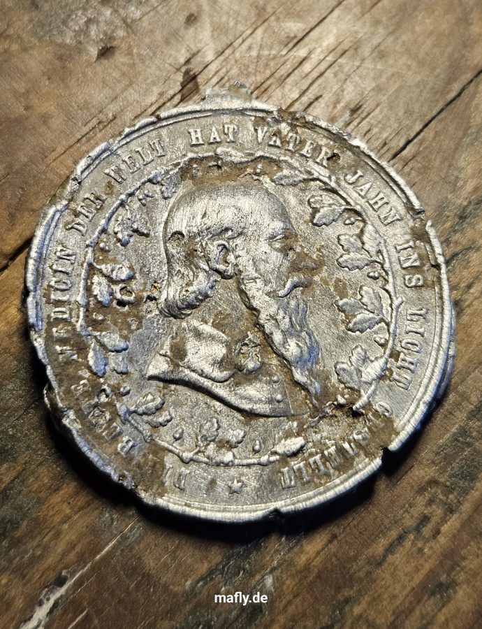 Bodenfund- Medaille Turnvater Jan
