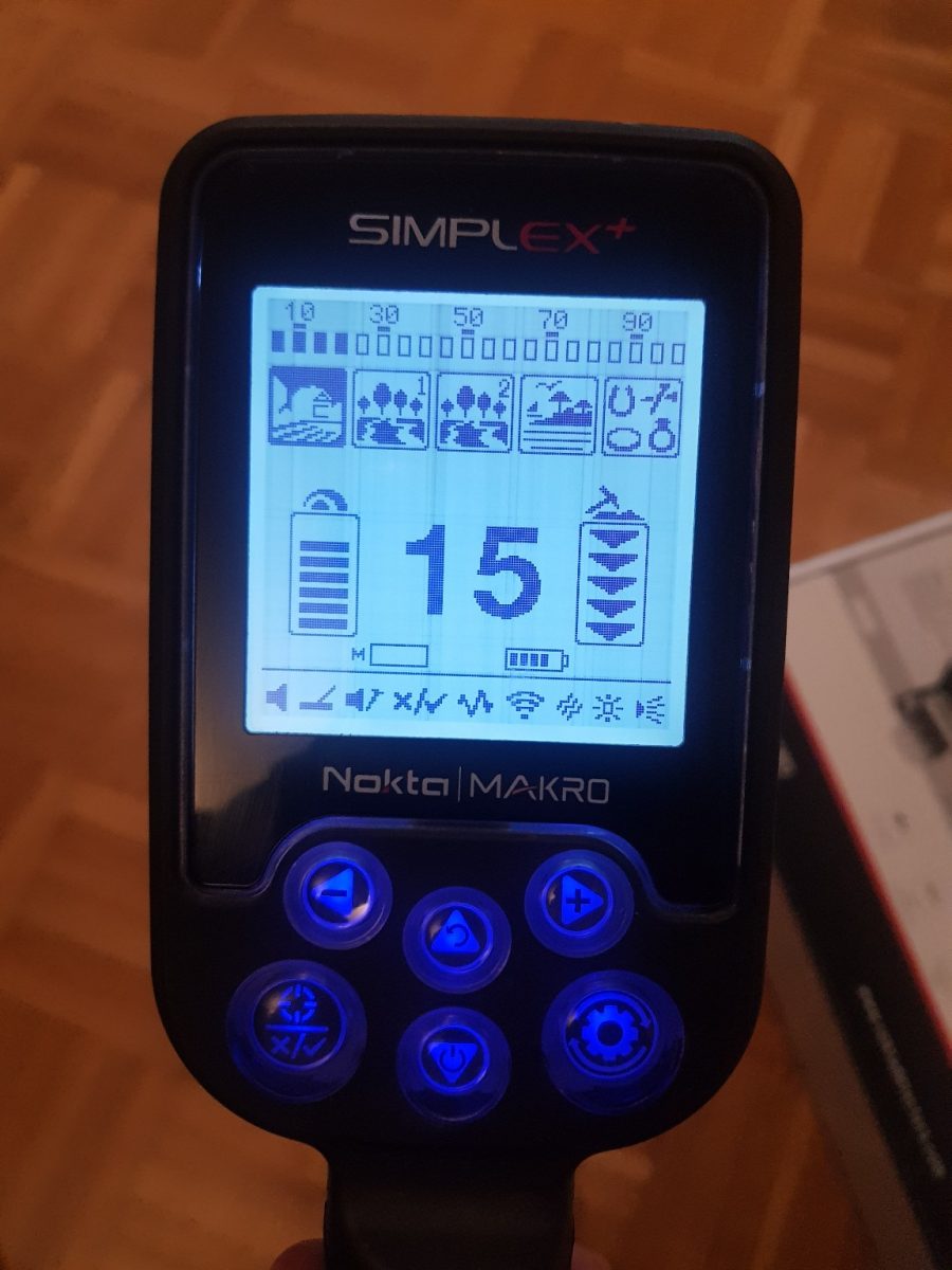 Nokta Makro simplex + Metalldetektor