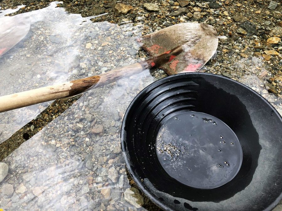 Gold waschen in Deutschland