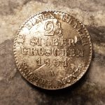 2½ Silbergroschen, Preußische Münzen, Friedrich Wilhelm IV., Scheidemünze, Münzgeschichte