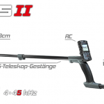 XP Deus II, Metalldetektor, FMF-Technologie, Multifrequenz, Schatzsuche