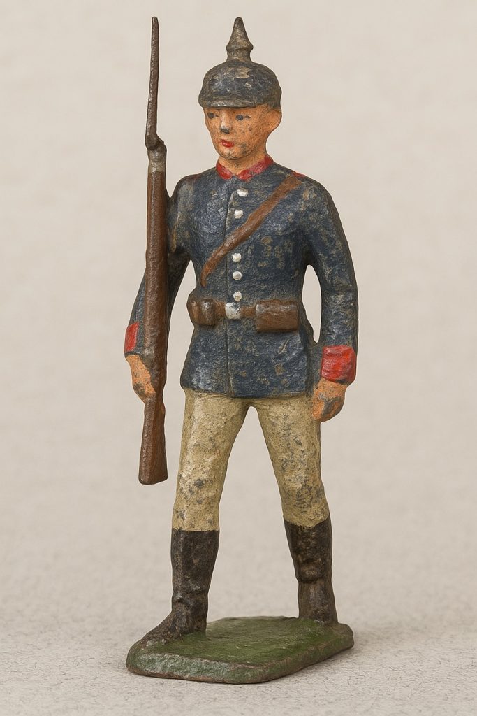 Zinnsoldaten um 1900