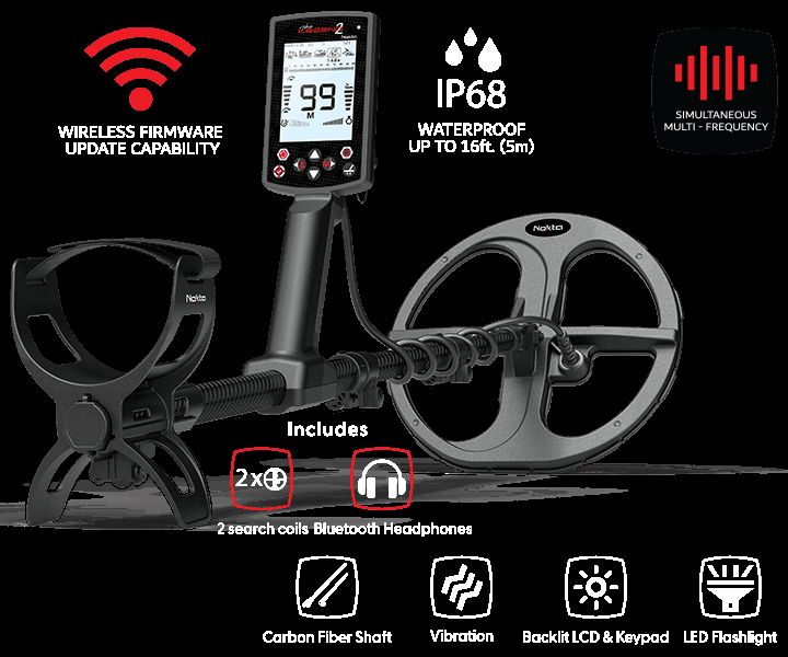 Nokta Legend 2 Metalldetektor- Präzision für Schatzsucher