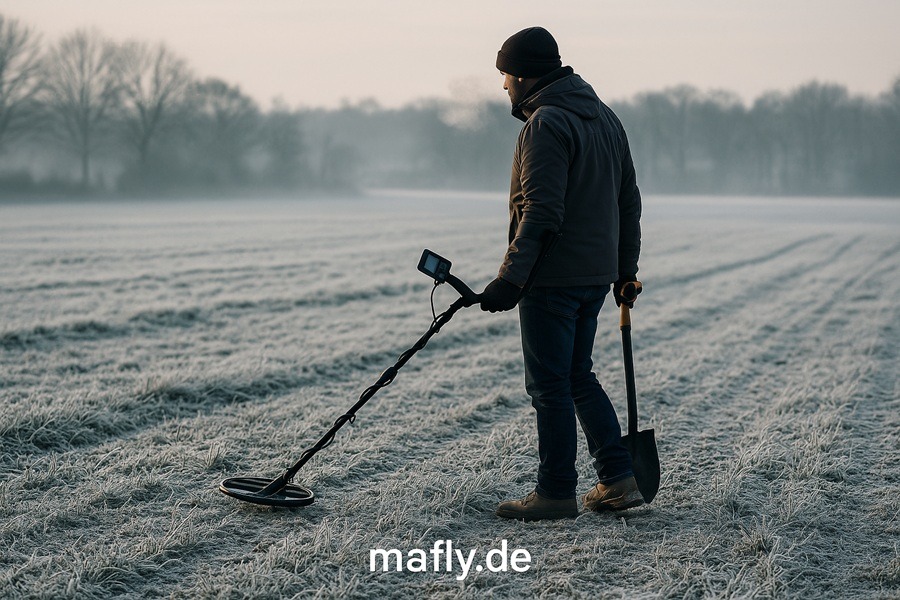 Sondeln im Winter: Metallsonden & Frost