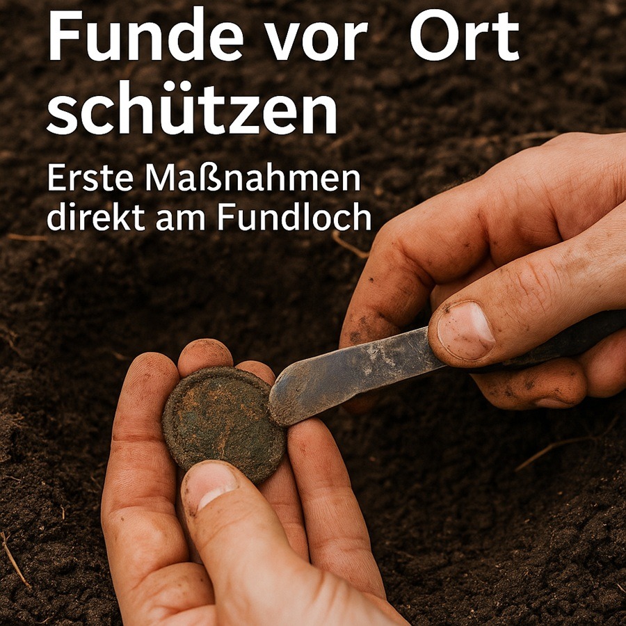 Funde vor Ort schützen