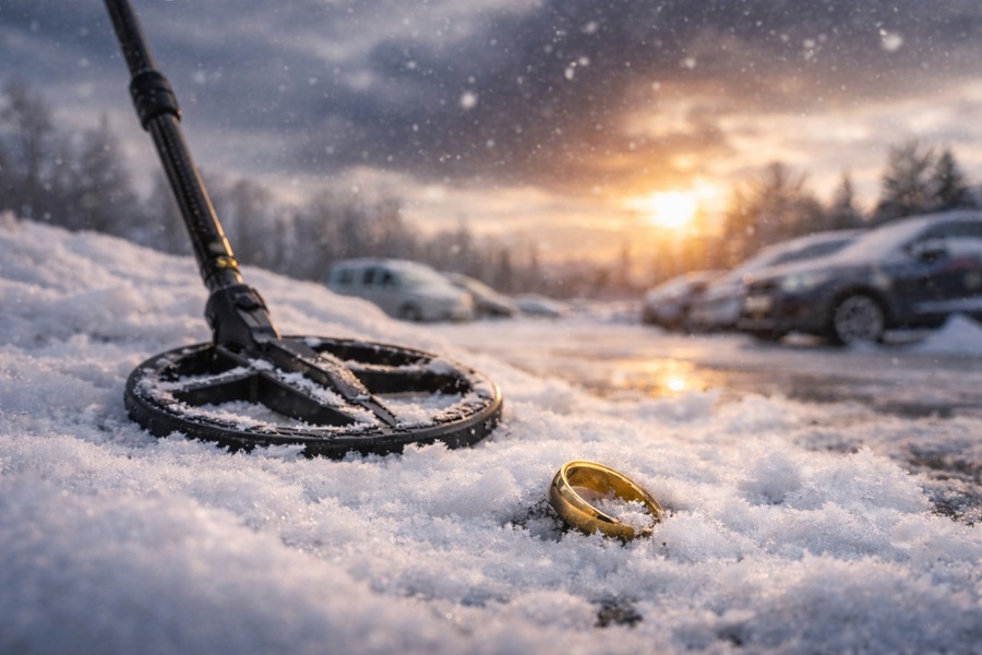 Ring im Winter verloren – So hilft der Metalldetektor