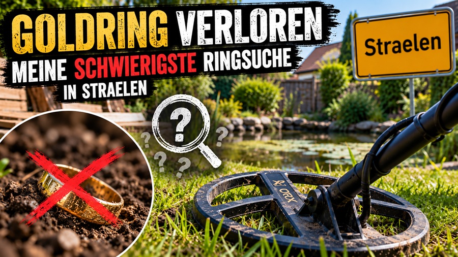 Goldring in Straelen verloren – meine schwierigste Ringsuche